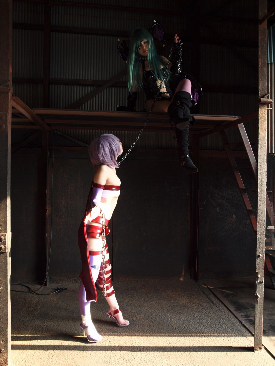 [Cosplay] sm女王乐趣 Darkstalkers Morrigan & Lilith